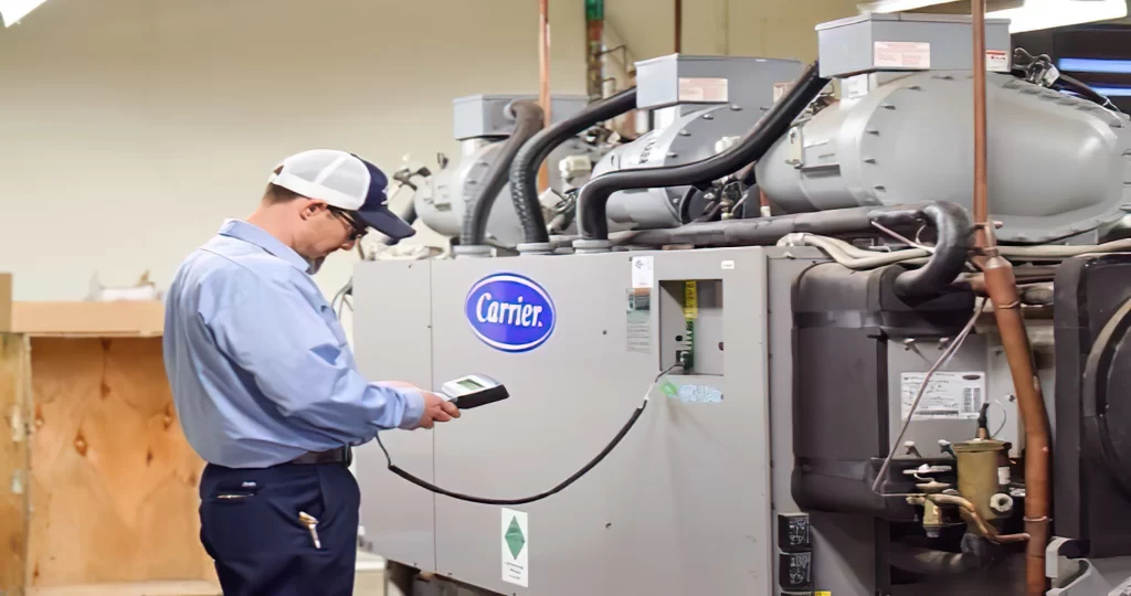 Manutenção em Chiller para Climatização e Refrigeração