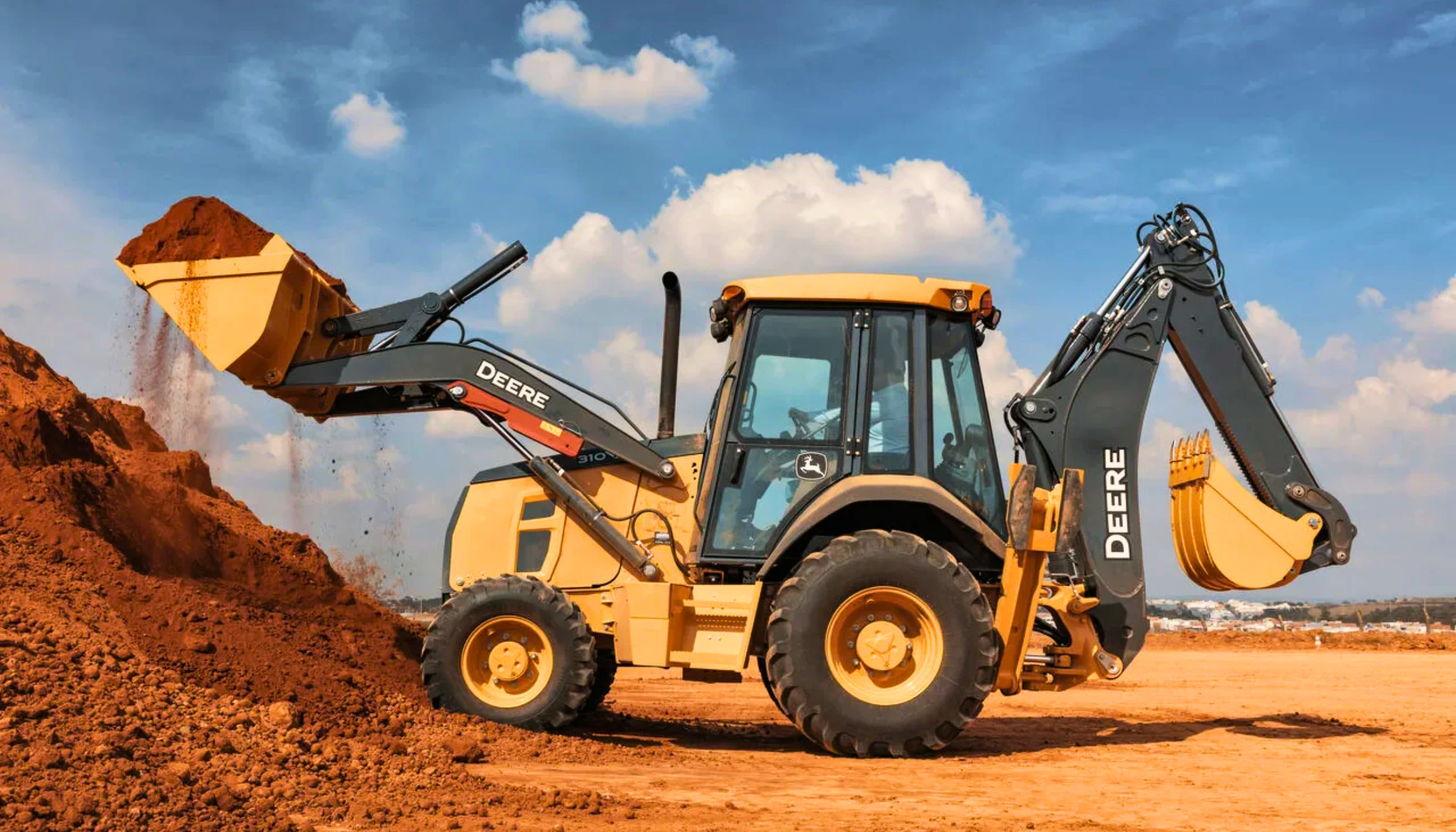 Operador de Retroescavadeira